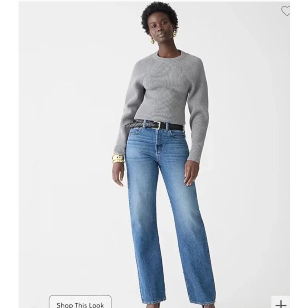 Point Sur Loose Straight Jeans Ludlow Wash Size 29 High Rise Denim
